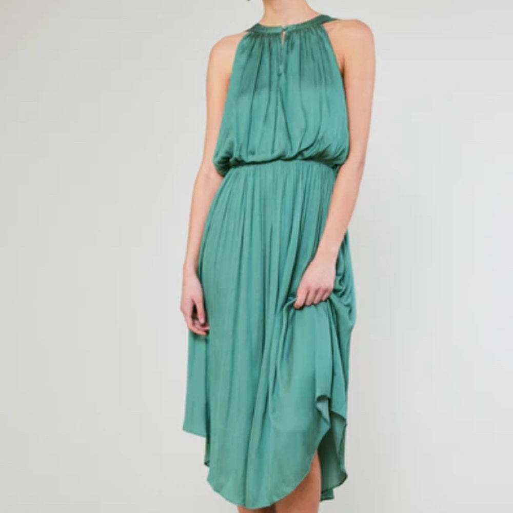 NWT - Current Air Draped Sleeveless Midi Dress